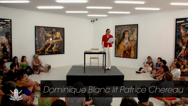 Dominique Blanc lit Patrice Chéreau