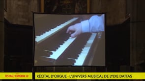 Récital d’orgue – L’univers musical de Lydie Dattas