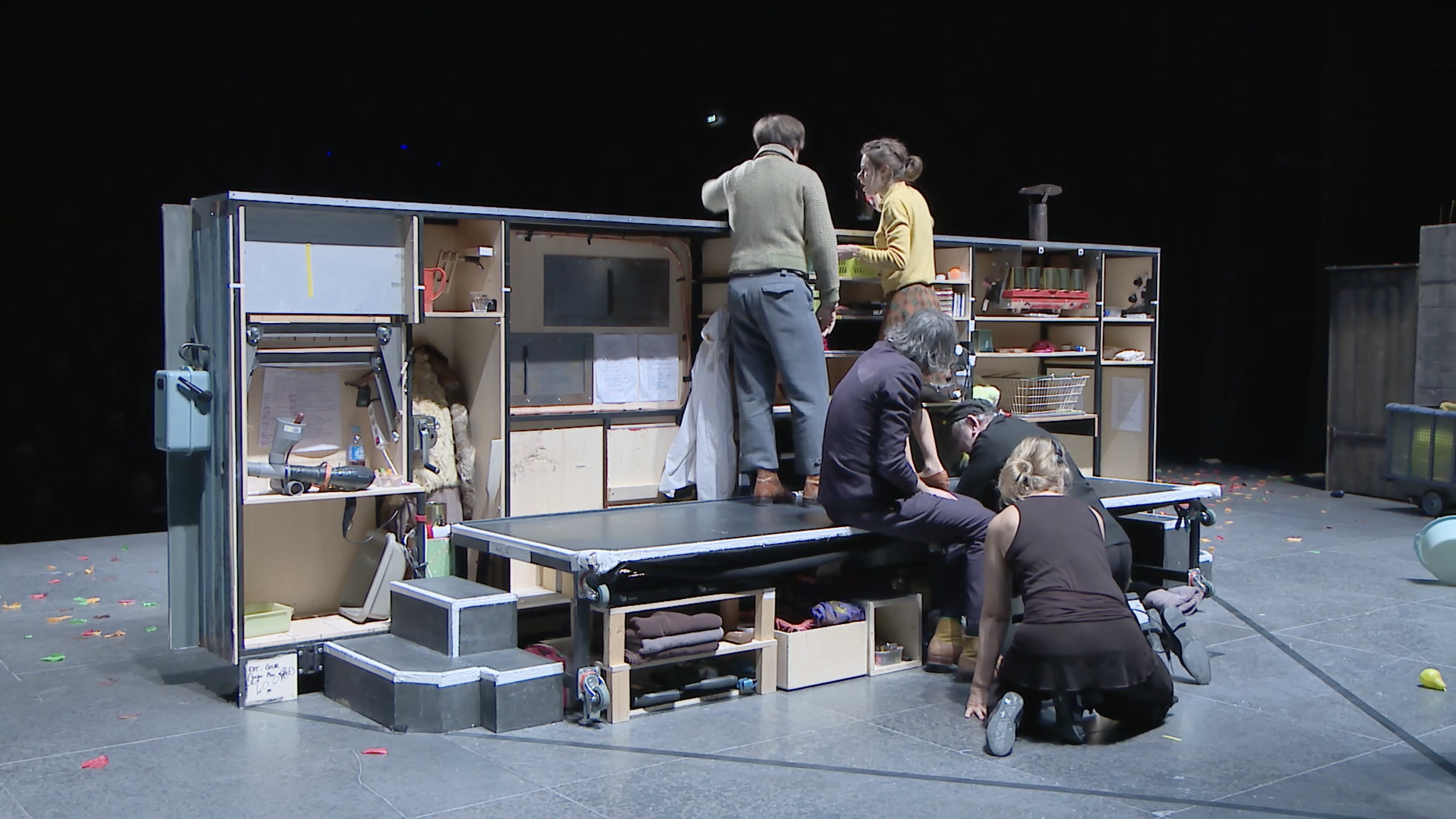 Bouvard et Pécuchet – Backstage